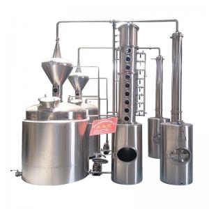China 220v/380v GHO Distillation Column Industrial Distilling Equipment for Overseas Service on sale