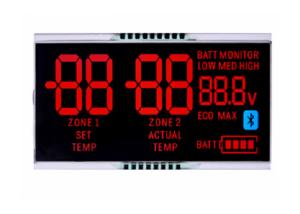 China Negative Lcd Display Screen High Contrast Lcd Display Module 7 Segment Lcd Display Screen Black and White Lcd Module on sale
