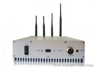 Quality RF Radio 433MHz Cell Phone Signal Jammer , GSM / CDMA Mobile Jamming Device for sale