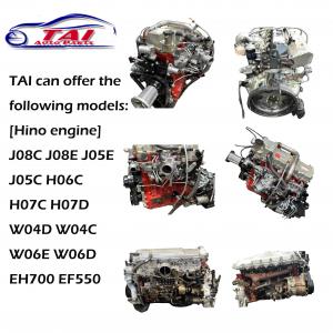 Quality J05C J08C J08CT J08E J08ET Used Japanese Engines Turbo Engine For Hino Truck for sale