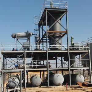 China set up the production line waste engine oil regeneration system Cryogenic distillation on sale