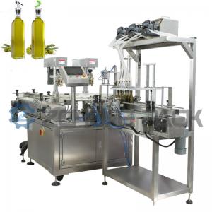 China Fully Automatic Filling And Capping Machine Screw Cap Locking Machine on sale