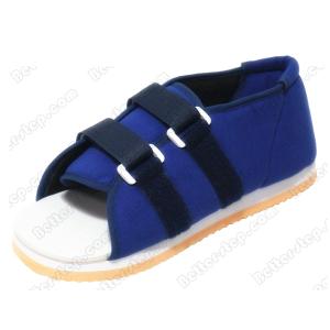China Padded Canvas Medical Plaster Cast Shoe,lightweight and convenient,soft sole and close velcro on sale