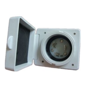 China Waterproof American Electric Power Sockets , Electrical Outlet Receptacle Children Protection on sale