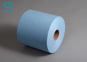 Quality OEM Industrial Blue Paper Rolls , Cleaning Tissue Rolls For SMT Machine for sale