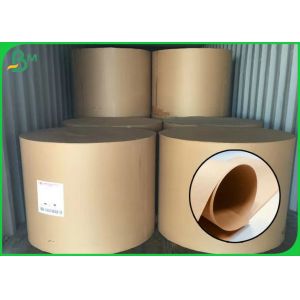 Buy cheap 80g FDA Certified Brown Kraft Paper Roll For Making Paper Bags from wholesalers