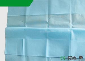 China Surgical Disposable Bed Cover Sheet , Non Sticking Hotel Bed Sheets 60''X104'' on sale