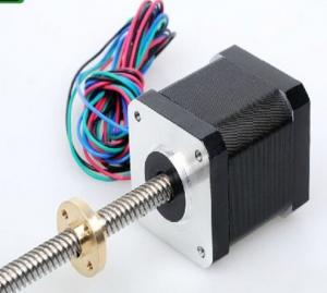 China Nema 17 stepper motor lead screw 2 phase for diy 3D printer subassembly on sale