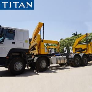China 37 Ton 20 feet Container Sidelifter Side Loader Truck for Sale on sale