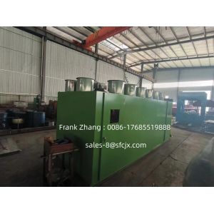 China Hanging Rod Type Batch Off Cooler  Rubber Batch Off Machine Customiz With18 Month Warranty on sale