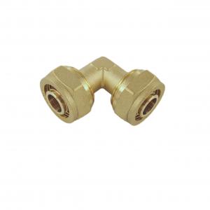 Quality ISO228 Brass Compression Fittings Pex Elbow Fitting Leak Proof for sale