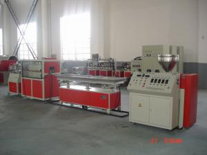 China Single Screw Extruder Pvc Profile Manufacturing Machine Eco Friendly For Window Seal on sale