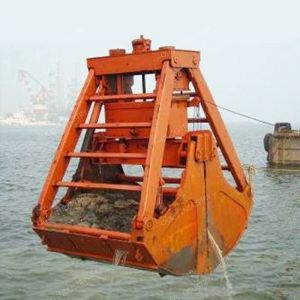 Quality Dredging Clamshell Mechanical Grab Bucket 2peels Hydraulic Digging for sale