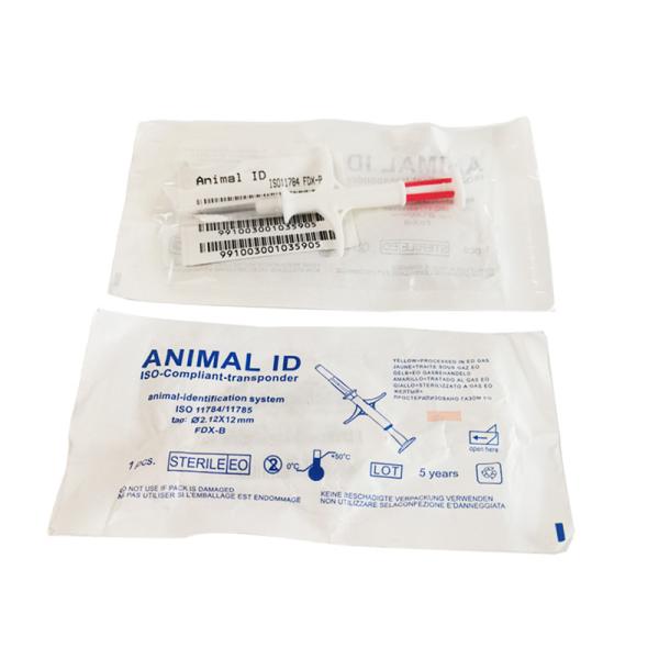Buy Pp Injection Material Iso Transponder Microchip Track Pet Microchip Up 10cm Read Range at wholesale prices