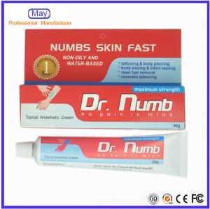Quality 30g Dr. NUMB Anaesthetic Tattoo Numb Cream Numbs Pain Killer Cream Pain Stop Cream For Tattoo Manufacturer for sale