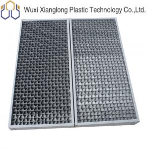 Quality PVC CPVC Air Inlet Louvers 62mm 70mm Cooling Tower Louver For Drift Eliminator for sale
