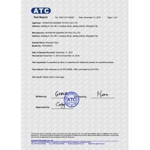 Shanghai Qiuming Textile Co., Ltd. Certifications