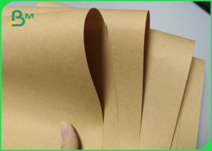 China 60 - 120 Gsm Light Weight Bags Kraft Paper Brown For Packing Lunches on sale
