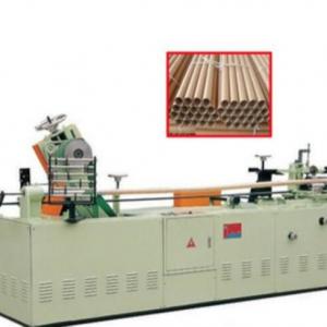 Quality Cardboard 37kw Paper Core Cutting Machine 1.5*0.8*0.6m Double Side Gluing for sale