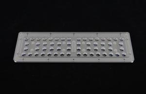 China 56W Optical Led Lens Array For SMD 3030 Street Lighting , 233*55*1.5mm PCB Size on sale