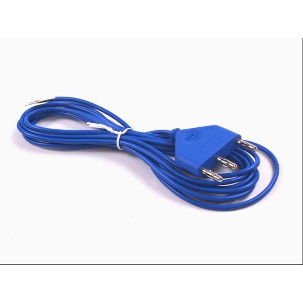 Customize High Frequency 3 Pin Plug Disposable ESU Pencil Cable Electrosurgical Pencil Wire Electric Knife Wire