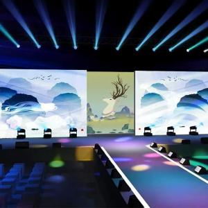 China Mobile Led Advertisement Display Screen Backdrop Stage Led Video Wall Screen on sale