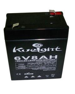 Quality VRLA 6v 8ah Rechargeable Battery  UPS Lead Acid Smf Batteries For Alarm System for sale