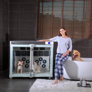 China Plastic Casing Pet Drying Box Large Space OEM Double tempered glass Door on sale