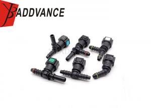 China 7.89 ID6 Car Hose Pipe Nylon Tee Fitting Connect Quick Release Fuel Line Connectors on sale
