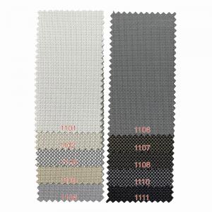 Quality Roller Blind Plain Weave PVC Coated Polyester Sunscreen Fabric For Window Blinds for sale