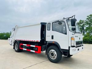 Quality Sinotruk Howo 4x2 10cbm Compactor Garbage Truck Refuse Compactor Truck for sale