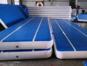 China Customized Inflatable Gymnastics Air Mat With Repair Kits Indoor Entertainment Air Track Mat on sale
