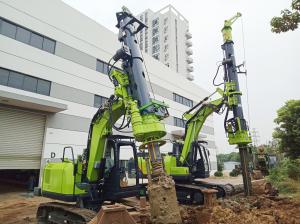 China Excavator Hydraulic Rock Mounted Drill Attachment For Narrow Space Construction on sale