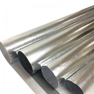 Quality Heat Insulation Aluminium Foil Faced Kraft Paper 1.2m for sale