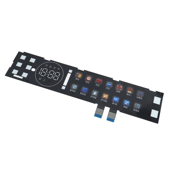 Custom Waterproof Dustproof UV Resistant Capacitive Touch Membrane Switch for Home Appliances and Industrial Equipment