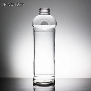 Quality Mineral Water Glass Bottle 750 Ml With Screw Cap Sealing Type For Holy Water for sale