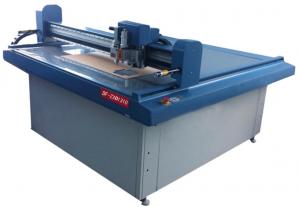 China CNC Case Maker Corrugated White Cardboard Cutting Machine on sale
