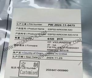 China Multiprotocol Wireless Communication Module ESP32-WROOM-32D WiFi BT MCU Modules on sale