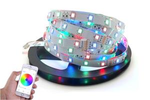 Quality Wifi APP Control Smart Alexa Bluetooth LED Strip No Hub Requierd With Alexa And Google Home for sale