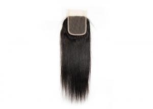 4x4 Top Swiss Hair Lace Closure, Peruvian Hair Straight Lace Closure