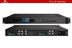 China 8in1 ASI MPEG-2 H.264 Transcoder ip encoder(8*ASI in,ASI+IP(1*MPTS/8*SPTS) out) on sale