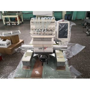 Buy cheap Haftex Single Head Compact Embroidery Machine With 15 Color One Year Warranty from wholesalers
