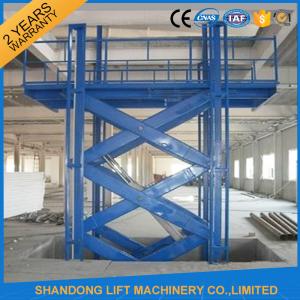 Quality Warehouse Material Handling Equipment Stationary Hydraulic Scissor Lift with CE for sale