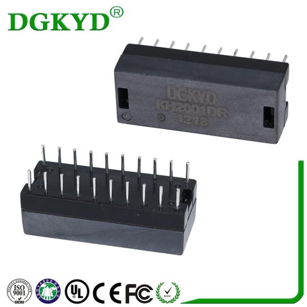 Buy KH2001DR DIP Mounting 10/100 magnetic Ethernet Transformer 20 pins at wholesale prices
