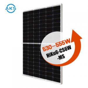 China Canadian Solar Photovoltaic Modules 540W 545W 555W Shingled Solar Panel Uses At Home on sale