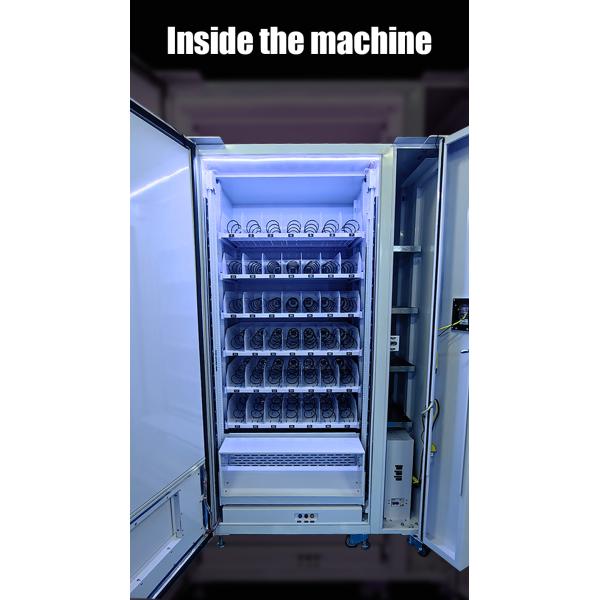 Cola Pepsi Sprite Bottled Canned Vending Machine With Cooling System Advertising Screen