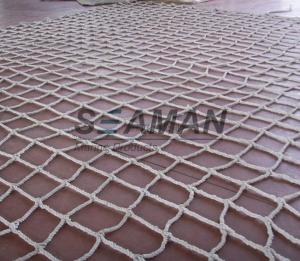 Quality PP, Nylon , Polyester white color Gangway safety net 5m x 10m IMPA CODE 232161-62 for sale