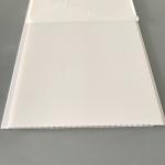 10 inches real matt white pvc ceiling panels hot stamping for interior