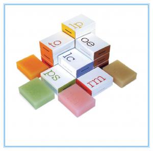 Quality Cusomized Printing Paper Box Packaging , Hand Made Soap Packaging Box for sale