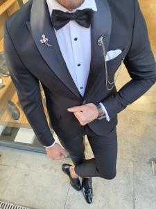 China Men'S Dark Custom Tuxedo Suit 46''-56'' Shawl Collar Tuxedo Waistcoat on sale